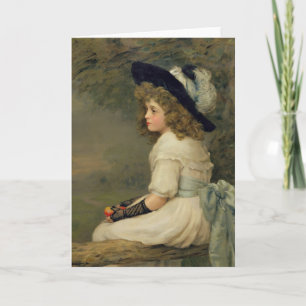 Cartes Pour Fêtes Annuelles Une fille de la veille, Pears Annual, Noël, 1899