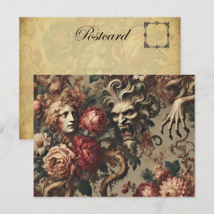 Cartes Pour Fêtes Annuelles Une floraison prudente - gothique victorien