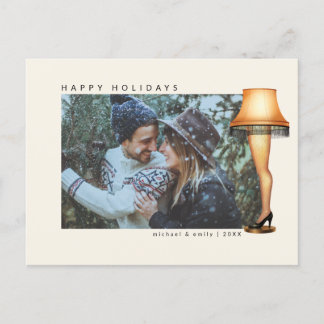 Cartes Pour Fêtes Annuelles Une Lampe à lèvres de Noël | Photo