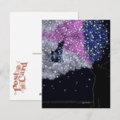 Cartes Pour Fêtes Annuelles Une nuit d'été avec Sirius (Devant / Derrière)