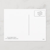 Cartes Pour Fêtes Annuelles Une prière de thanksgiving (Dos)