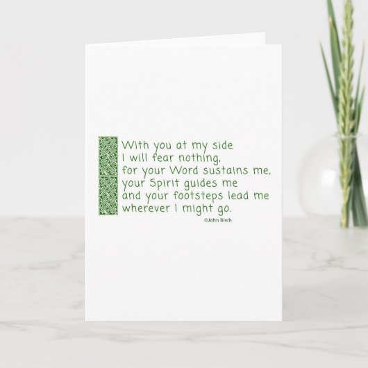 Cartes Pour Fêtes Annuelles Une prière de thanksgiving (Devant)