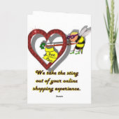 Cartes Pour Fêtes Annuelles Une Saint Valentin flirtante (Dos)