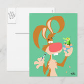 Cartes Pour Fêtes Annuelles Une surprise pour Pâques :) (Devant / Derrière)