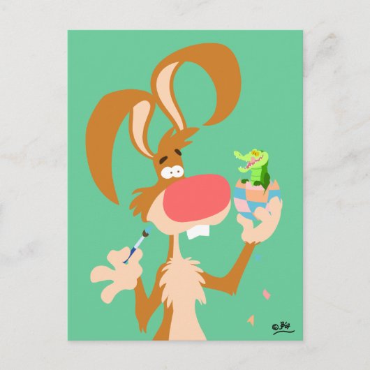 Cartes Pour Fêtes Annuelles Une surprise pour Pâques :) (Devant)