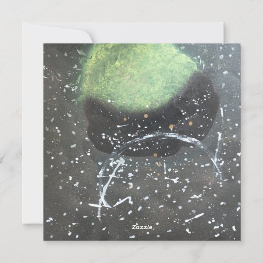 Cartes Pour Fêtes Annuelles Univers (Dos)