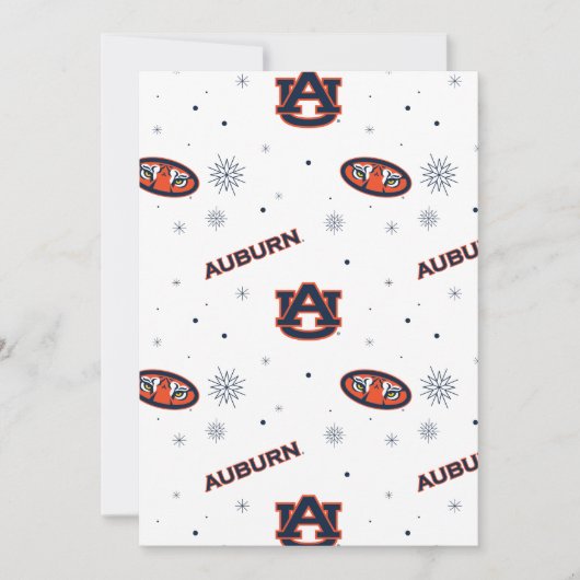 Cartes Pour Fêtes Annuelles Université d'Auburn | Calendrier des congés (Devant)