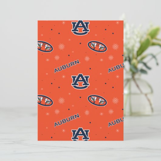 Cartes Pour Fêtes Annuelles Université d'Auburn | Calendrier des congés (Debout devant)