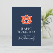 Cartes Pour Fêtes Annuelles Université d'Auburn | Calendrier des congés (Debout devant)