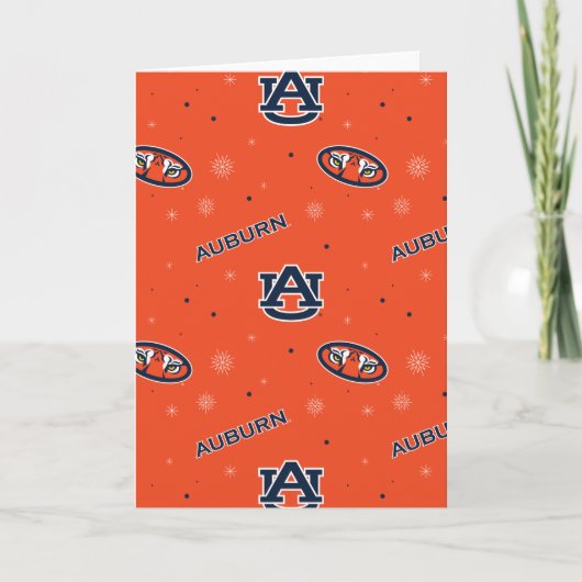 Cartes Pour Fêtes Annuelles Université d'Auburn | Cycle de jours fériés (Devant)