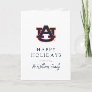 Cartes Pour Fêtes Annuelles Université d'Auburn   Cycle des congés