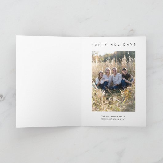 Cartes Pour Fêtes Annuelles Université d'Auburn | Motif de vacances (Intérieur)