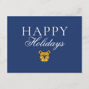 Cartes Pour Fêtes Annuelles Université d'État NCA&T Tête de bouledogue