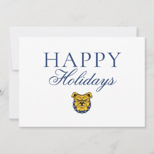Cartes Pour Fêtes Annuelles Université d'État NCA&T Tête de bouledogue