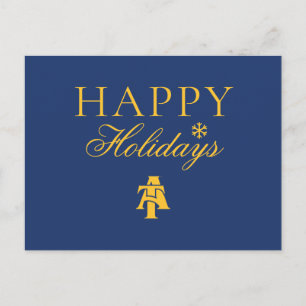 Cartes Pour Fêtes Annuelles Université d'État North Carolina A&T Un logo 2