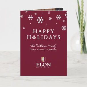 Cartes Pour Fêtes Annuelles Université Elon