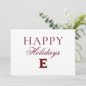 Cartes Pour Fêtes Annuelles Université Elon E (Debout devant)