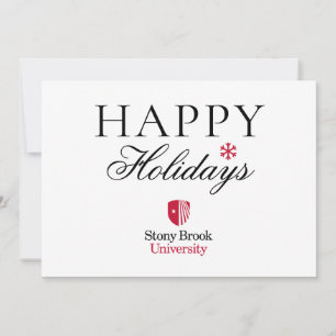 Cartes Pour Fêtes Annuelles Université Stony Brook   Marque