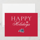 Cartes Pour Fêtes Annuelles Université Stony Brook | Sauvages (Devant / Derrière)