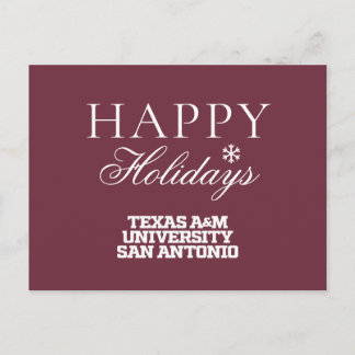 Cartes Pour Fêtes Annuelles Université Texas A&M-San Antonio