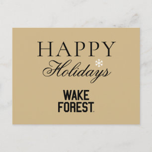 Cartes Pour Fêtes Annuelles Université Wake Forest   Wake Forest