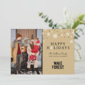 Cartes Pour Fêtes Annuelles Université Wake Forest | Wake Forest (Debout devant)