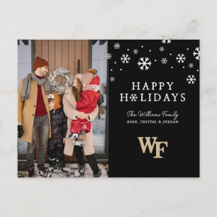 Cartes Pour Fêtes Annuelles Université Wake Forest WF