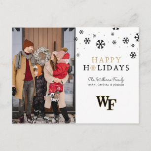 Cartes Pour Fêtes Annuelles Université Wake Forest   WF