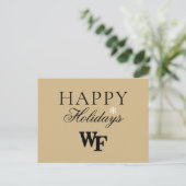 Cartes Pour Fêtes Annuelles Université Wake Forest | WF (Debout devant)