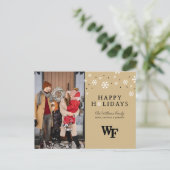 Cartes Pour Fêtes Annuelles Université Wake Forest | WF (Debout devant)