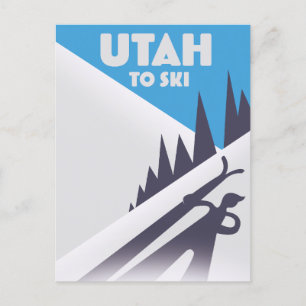 Cartes Pour Fêtes Annuelles Utah pour skier