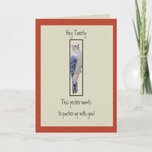 Cartes Pour Fêtes Annuelles V-Day : Ce pic veut se lever (Devant)