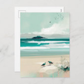 Cartes Pour Fêtes Annuelles Vacances (Devant / Derrière)