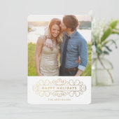 Cartes Pour Fêtes Annuelles Vacances (Debout devant)