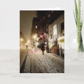 Cartes Pour Fêtes Annuelles Vacances à New York (Devant)