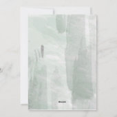 Cartes Pour Fêtes Annuelles Vacances Aquarelle Pine MERRY TOUT Photo (Dos)