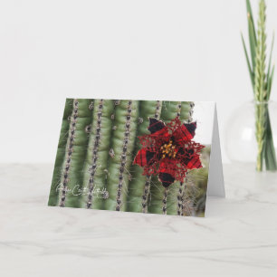 Cartes Pour Fêtes Annuelles Vacances aux cactus