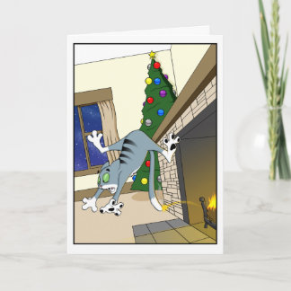 Cartes Pour Fêtes Annuelles Vacances chaudes et brouillées