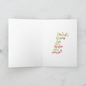 Cartes Pour Fêtes Annuelles Vacances de chien (Intérieur)