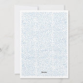 Cartes Pour Fêtes Annuelles Vacances de neige à Woodland (Dos)