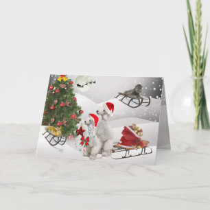 Cartes Pour Fêtes Annuelles Vacances de Noël de Bedlington