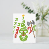 Cartes Pour Fêtes Annuelles Vacances de Noël de Viking le Valhöll (Debout devant)