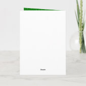 Cartes Pour Fêtes Annuelles Vacances de paix | AJOUTER VOTRE PHOTO FAMILIALE (Dos)