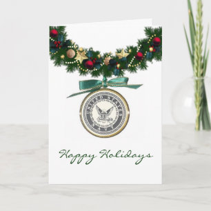 Cartes Pour Fêtes Annuelles Vacances de troupe