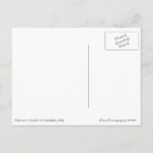 Cartes Pour Fêtes Annuelles Vacances d'été (Dos)