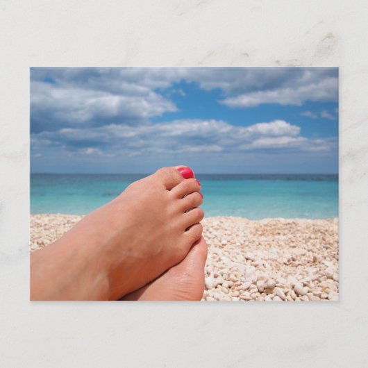 Cartes Pour Fêtes Annuelles Vacances d'été (Devant)