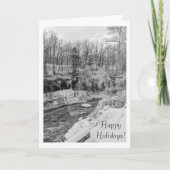 Cartes Pour Fêtes Annuelles Vacances d'hiver (Devant)