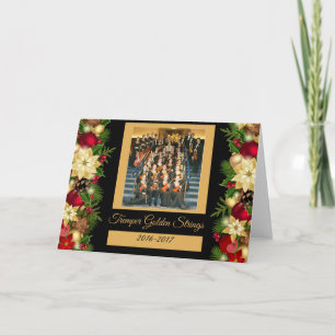 Cartes Pour Fêtes Annuelles Vacances d'or Kenosha le Wisconsin de ficelles de