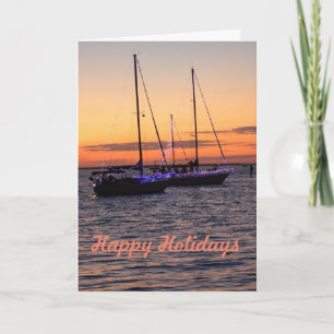 Cartes Pour Fêtes Annuelles Vacances douces de navigation