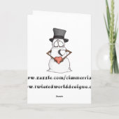 Cartes Pour Fêtes Annuelles Vacances du coeur U (Dos)